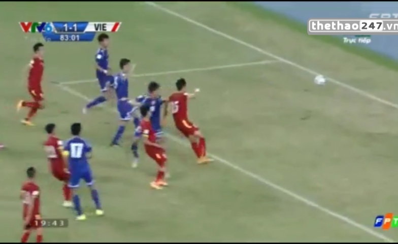 VIDEO: Wu Chun-Ching đánh đầu dũng mãnh gỡ hòa 1-1 cho Đài Loan