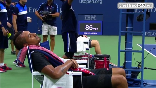 VIDEO: Những hình ảnh hài hước tại giải Tennis US Open 2015