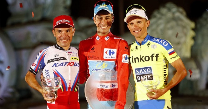 Vuelta a España 2015: Fabio Aru giành áo Đỏ chung cuộc