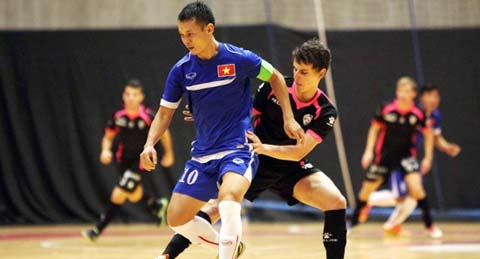 ĐT Futsal Việt Nam nhận thất bại đầu tiên tại TBN