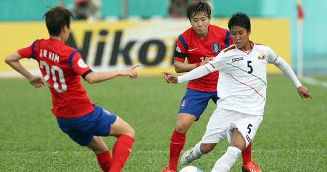 Nữ Myanmar 3-1 nữ Đài Loan: Chiến thắng Myanmar, niềm vui Việt Nam