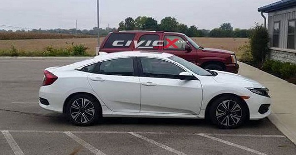 Chiêm ngưỡng Honda Civic sedan 2016 ngoài đời thực