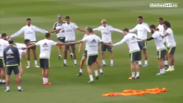 VIDEO: Bài đá ma với độ khó mới lạ của các cầu thủ Real Madrid