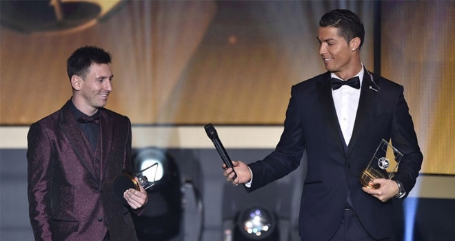 Ronaldo: 'Năm nay Messi sẽ giành Quả bóng Vàng'