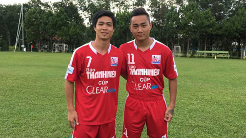 Công Phượng 'hâm nóng' đại chiến U21 HAGL vs U21 Việt Nam