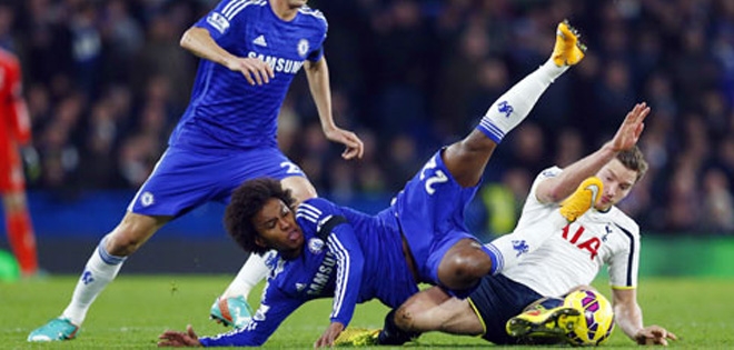 Tottenham 0-0 Chelsea: Bất phân thắng bại
