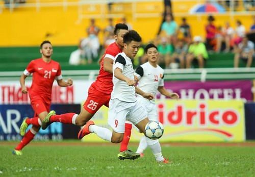 VIDEO U21 Việt Nam 1-1 U21 Singapore: Thảm họa hàng công