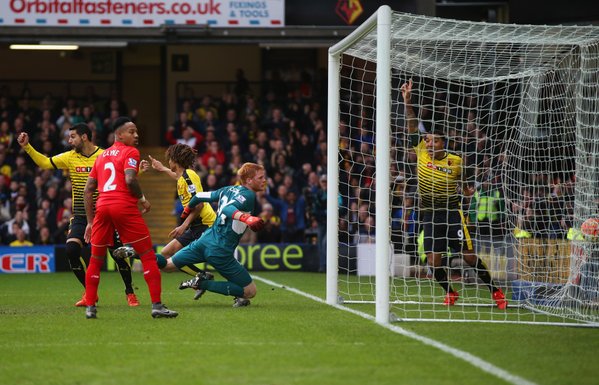 Video bàn thắng: Watford 3-0 Liverpool (Vòng 17 Ngoại hạng Anh)