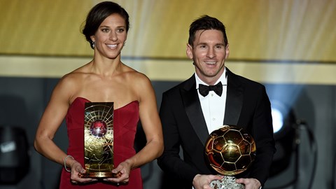 Messi nói gì sau khi giành QBV FIFA 2015?