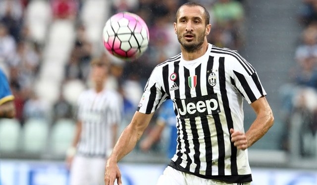 Juventus mất Chiellini cho trận gặp Bayern Munich