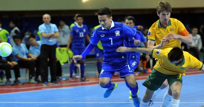 'Chơi tennis' với Australia, tuyển futsal Thái Lan gặp Uzbekistan tại bán kết