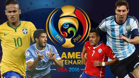 Bốc thăm Copa America 2016: Argentina tái đấu Chile
