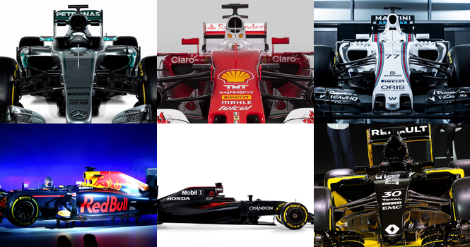 Ra mắt xe đua F1 2016: Rực rỡ sắc màu