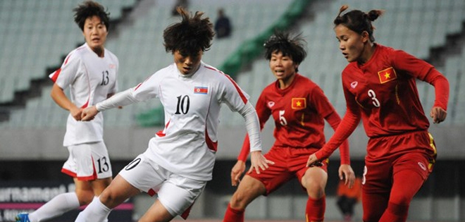 Nữ Việt Nam quyết giành điểm trước Nhật Bản