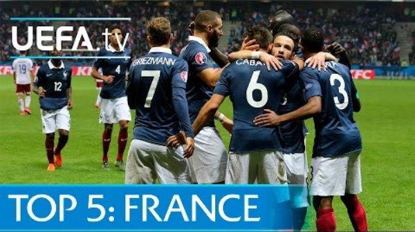 VIDEO: Top 5 bàn thắng đẹp của ĐT Pháp ở vòng loại Euro 2016