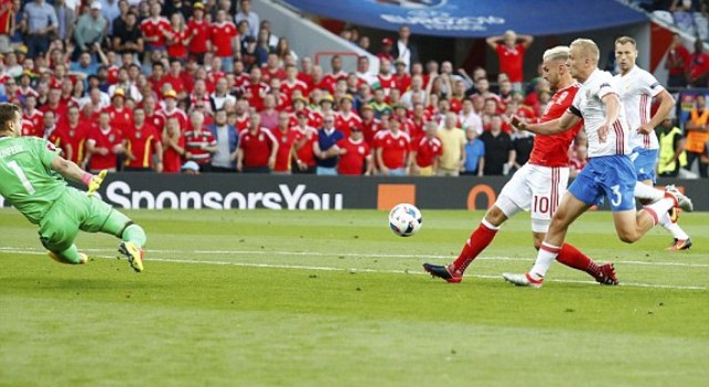 VIDEO: Ramsey lốp bóng kỹ thuật mở tỷ số trận đấu