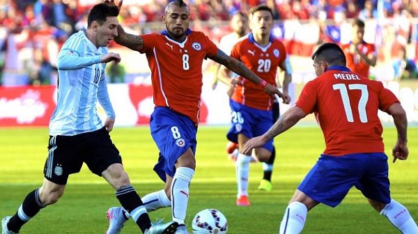 Kết quả Argentina vs Chile - 07h00 ngày 27/6