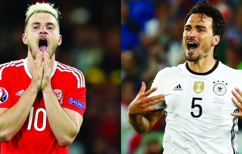 Nhật ký EURO 2016 ngày 6/7: Wales và Đức mất cầu thủ quan trọng