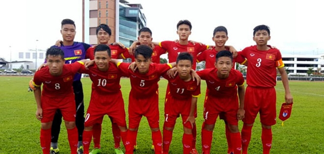 U14 Việt Nam thắng trận đầu tại Festival U14 châu Á