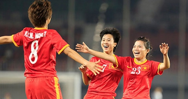 Hạ Thái Lan, tuyển nữ Việt Nam vào bán kết với ngôi đầu bảng