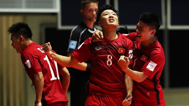 VIDEO: Việt Nam giành chiến thắng lịch sử ở World Cup Futsal 2016