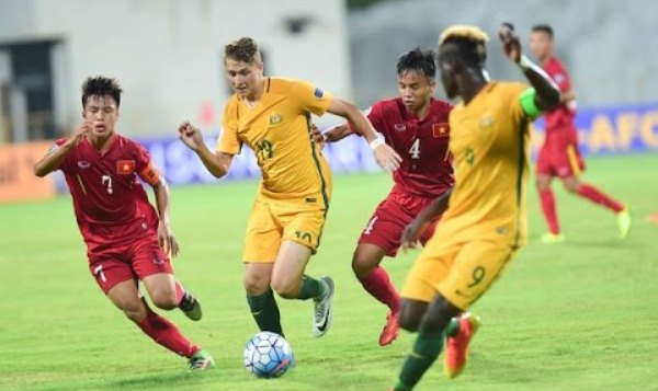 Video bàn thắng: U16 Việt Nam 3-2 U16 Australia (Giải VĐ châu Á 2016)