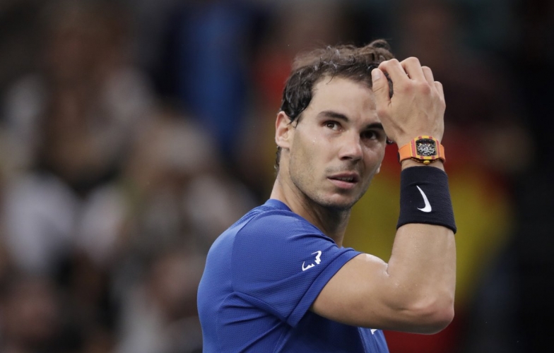 Nadal rút khỏi Paris Masters, Del Potro thất bại cay đắng