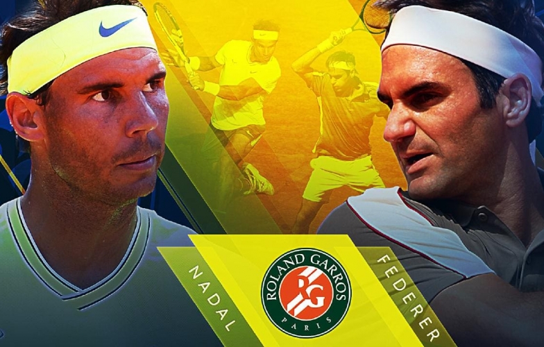 Lịch thi đấu bán kết Roland Garros: Federer đại chiến Nadal