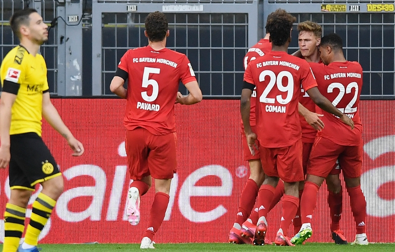 Haaland vô duyên, Dortmund ôm hận trước Bayern Munich