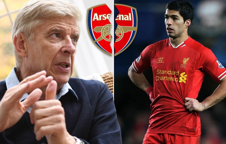 HLV Wenger tiết lộ vụ Arsenal hỏi mua Suarez với '40 triệu +1 bảng'