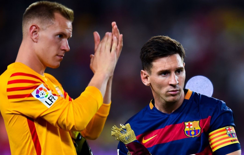 Messi mâu thuẫn với người hùng của Barca