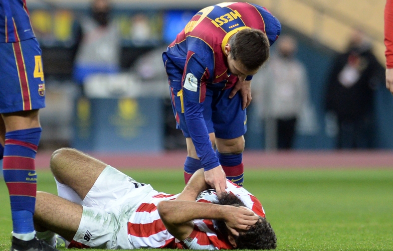 Cầu thủ bị đánh nguội tố Messi là kẻ hung hăng