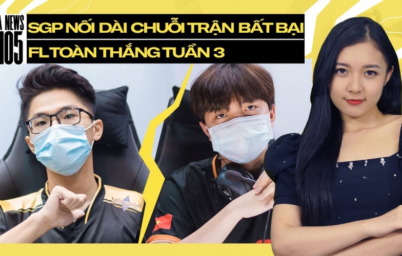 Video: SGP nối dài chuỗi bất bại, Team Flash toàn thắng - Liên Quân Mobile 