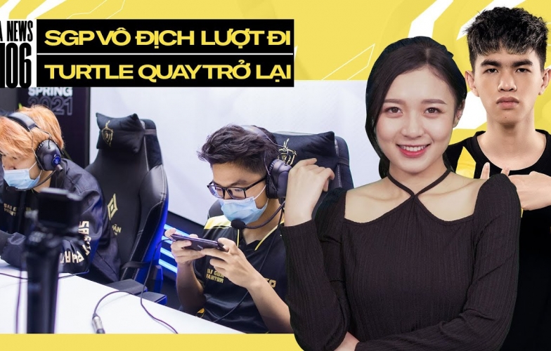 Liên Quân Mobile: SGP bất bại lượt đi, Turtle quay lại Heavy