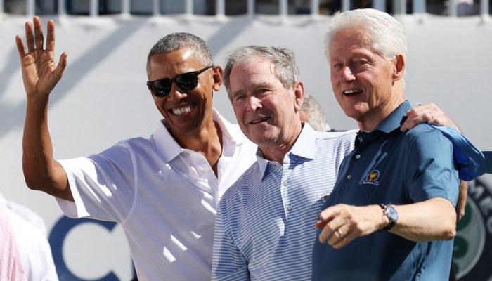 Presidents Cup 2017: Ba cựu tổng thống góp mặt tại ngày KM