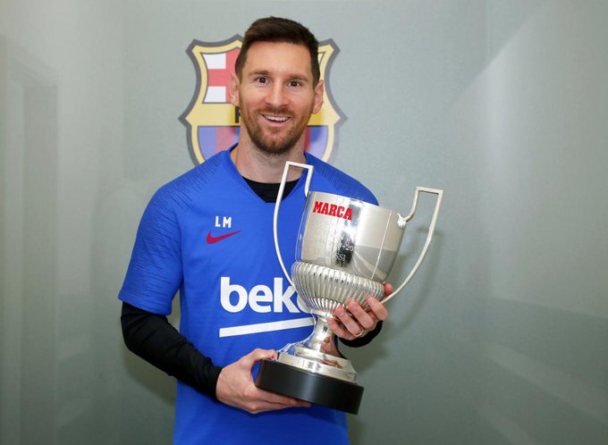 Messi thắng danh hiệu Vua phá lưới La Liga lần thứ 6