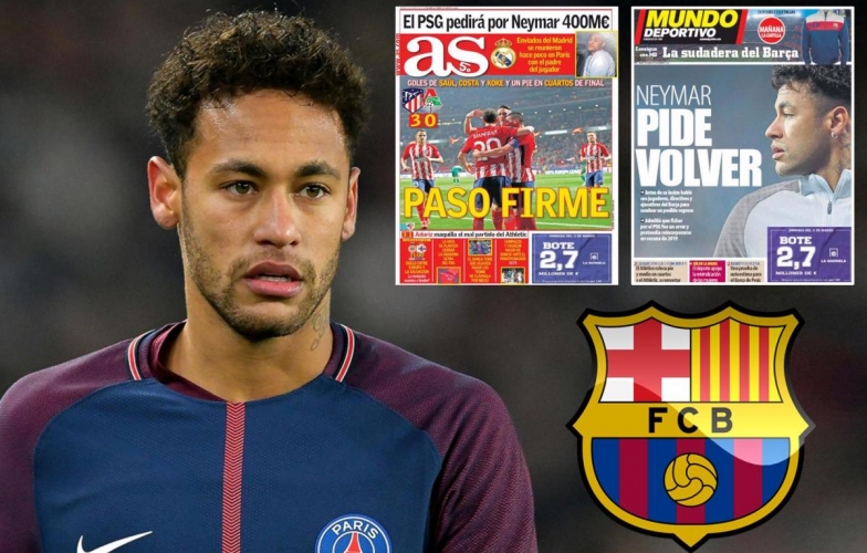 Barcelona tái khởi động thương vụ Neymar