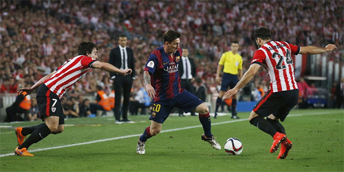 VIDEO: Siêu phẩm solo của Messi vào lưới Athletic Bilbao