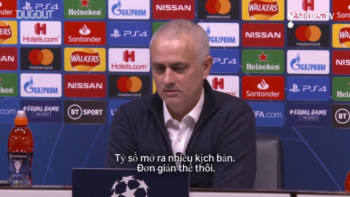 Phỏng vấn: Mourinho đổ lỗi cho trận thua của Tottenham
