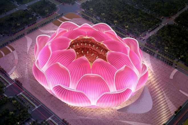 CLB Trung Quốc đổ 'tiền tấn' xây sân vận động lớn nhất thế giới