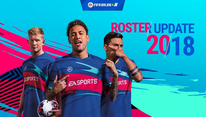 Fifa Online 4: Những thông tin đầu tiên về ROSTER UPDATE 2018