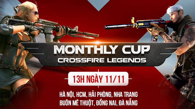 CFL Monthly Cup tháng 11 đã trở lại với các xạ thủ