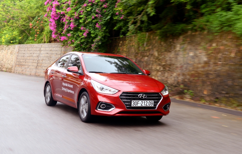 Hyundai Accent trở thành mẫu xe bán chạy nhất tháng 5