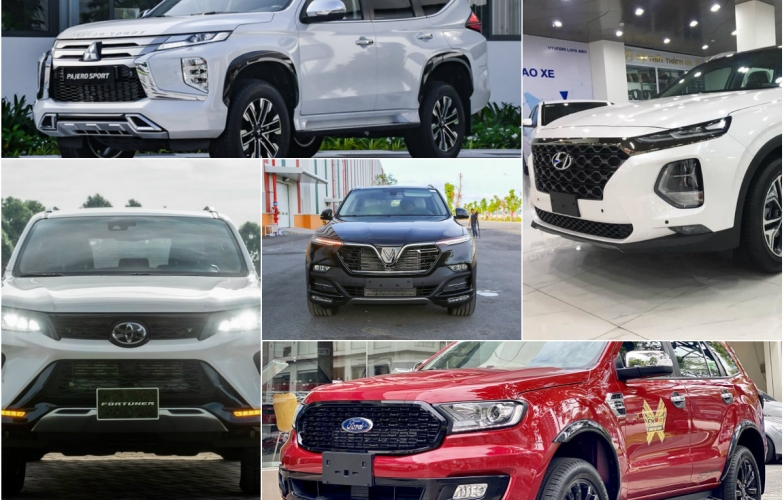 6 mẫu xe SUV 7 chỗ tiết kiệm nhiên liệu nhất Việt Nam: SantaFe dẫn đầu