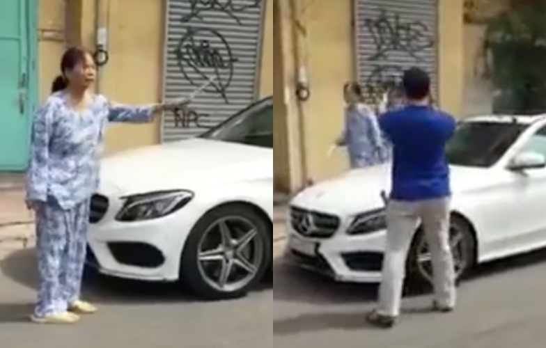 Lời phân trần của người phụ nữ cầm búa đập xe Mercedes-Benz