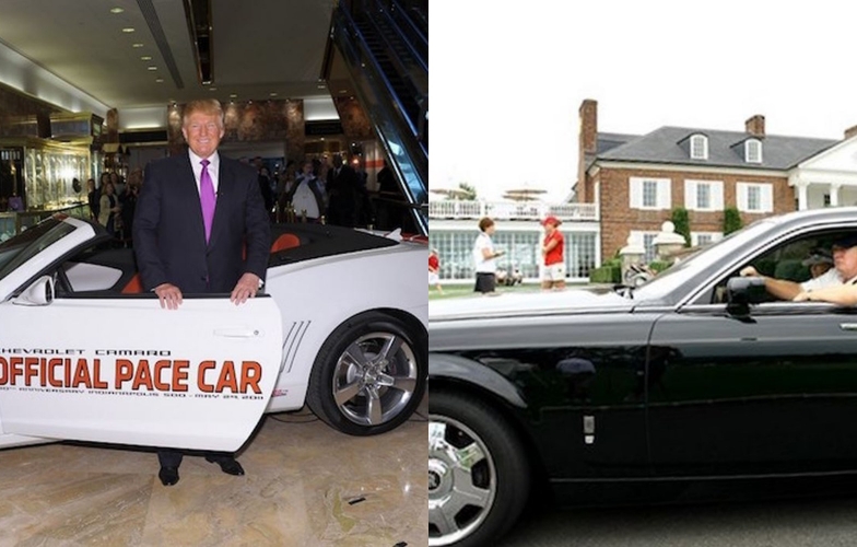 Bộ sưu tập siêu xe của Donald Trump trước khi làm tổng thống