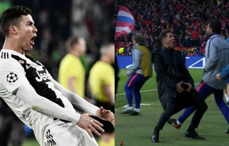 Ronaldo đối diện án phạt vì ăn mừng giống HLV Simeone