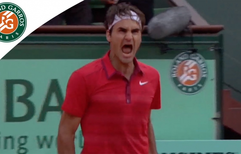 Top 5 trận đánh hay nhất của Roger Federer tại Roland Garros