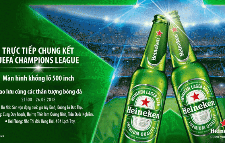 5 kịch tính nghẹt thở tại 'Đại tiệc trực tiếp chung kết UEFA Champions League” của Heineken