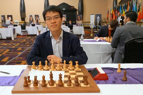 Lê Quang Liêm tiếp tục đánh bại kỳ thủ số 5 thế giới